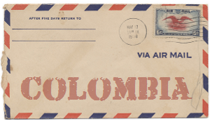 Recent missionary letter from Colombia