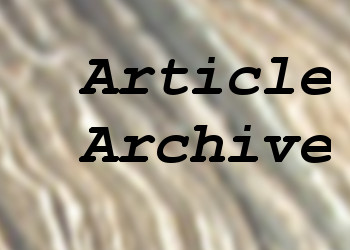 Article Archive