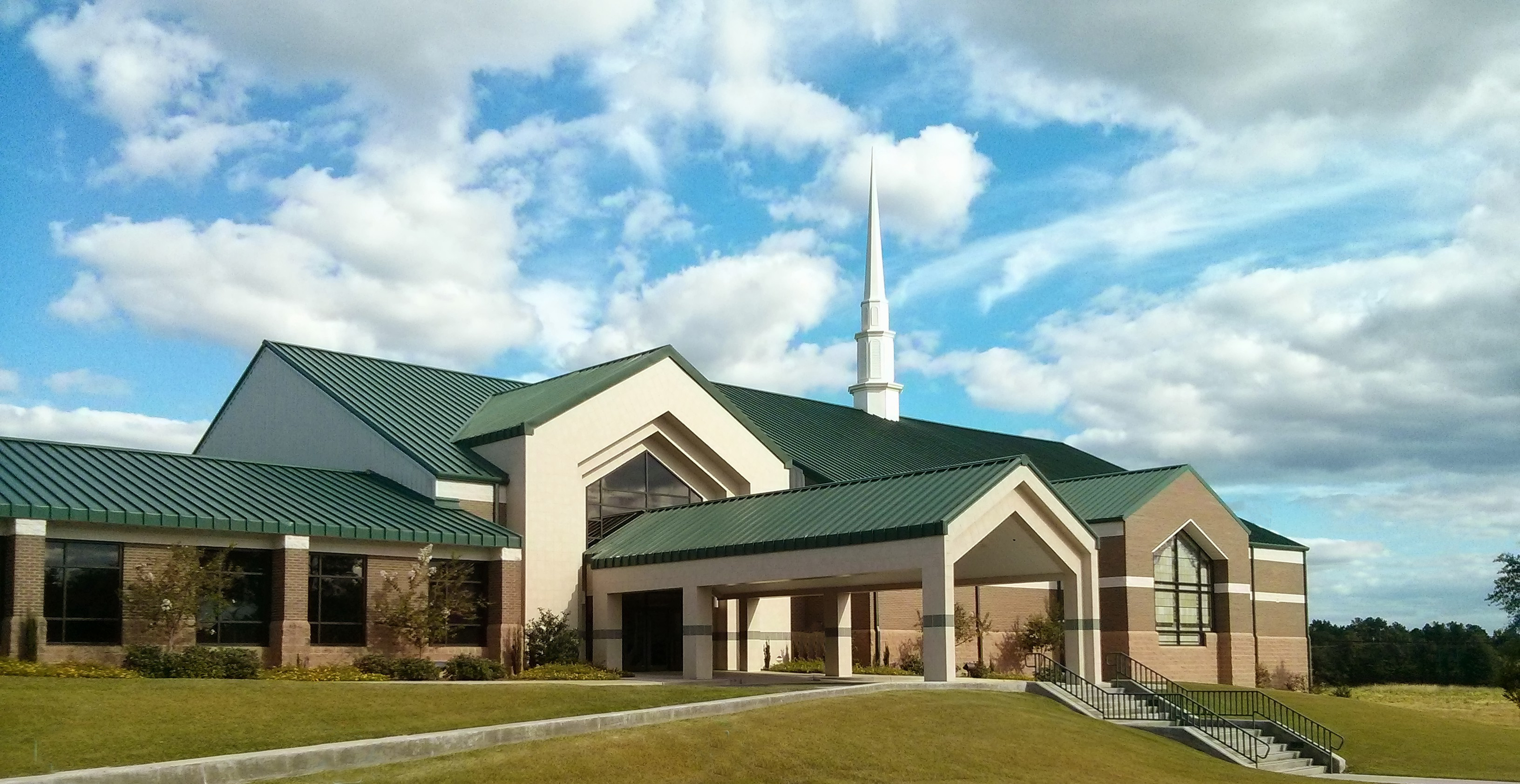 Front entrance of Gantt Street Baptist Church