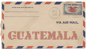 Recent missionary letter from Guatemala