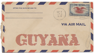 Recent missionary letter from Guyana
