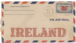 Recent missionary letter from Ireland