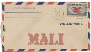 Recent missionary letter from Mali