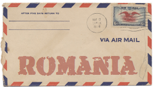 Recent missionary letter from Romania