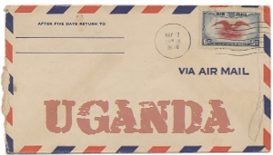 Recent missionary letter from Uganda